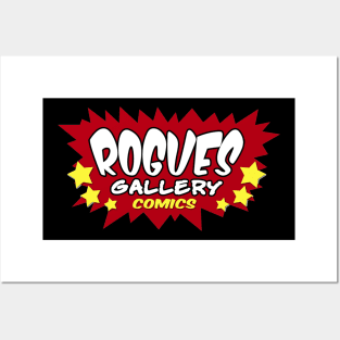 Rogues Gallery Comics Logo Posters and Art